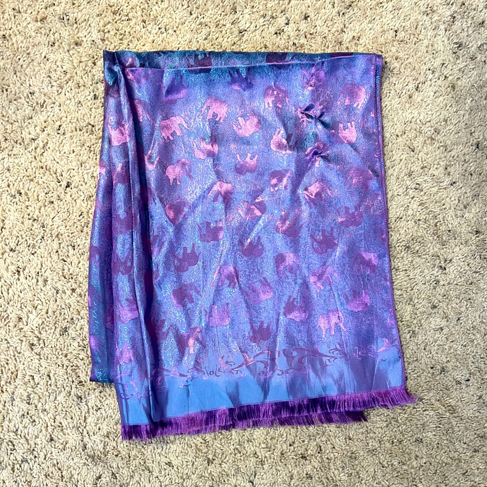 Silk Scarf 🐘 - Picture 2 of 2